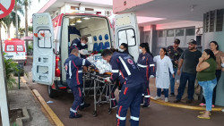 Adolescente tem pernas amputada e esmagada após acidente com máquina de arroz