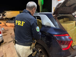 Rapaz contratado por R$ 10 mil é preso com 1,2 tonelada de maconha na MS-379