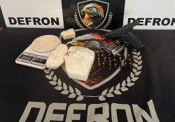 Homem que abastecia "bocas" de Dourados é preso com pistola e cocaína no Parque das Nações