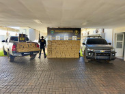 Polícia apreende Hilux furtada com 2 toneladas de maconha em Itahum