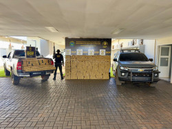 Polícia apreende Hilux furtada com 2 toneladas de maconha em Itahum