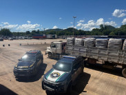 PF e Receita Federal apreendem 27 toneladas de insumo químico usado em refino de cocaína