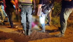 Corpo é encontrado com várias marcas de tiros na fronteira e polícia apura ação de "justiceiros"