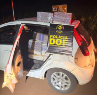 Casal é preso em Mato Grosso do Sul levando 170 quilos de maconha para SC