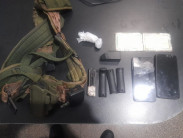 Ação conjunta prende foragido com artefatos de arma de fogo na fronteira de MS