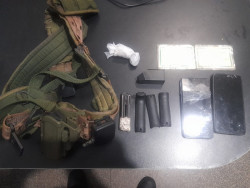 Ação conjunta prende foragido com artefatos de arma de fogo na fronteira de MS