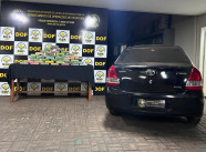 Motorista é preso com carga de cocaína avaliada em R$ 2,1 milhões