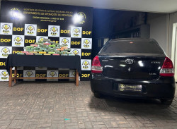 Motorista é preso com carga de cocaína avaliada em R$ 2,1 milhões