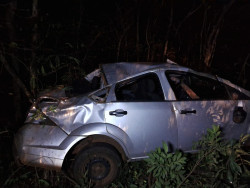 Homem de 69 anos morre após perder controle e capotar veículo na MS-276