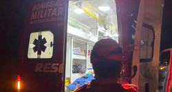 Mulheres ficam feridas após queda de motocicleta em Nova Andradina