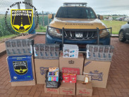 Polícia Rodoviária apreende mercadorias paraguaias em cidade turística de MS