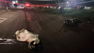 Adolescente cai de moto e morre ao ser atropelado por ônibus