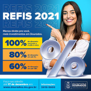 Refis 2021 está disponível no site da Prefeitura