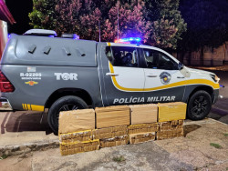 Veículo roubado na fronteira é encontrado com carga milionária de maconha em SP
