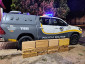 Veículo roubado na fronteira é encontrado com carga milionária de maconha em SP