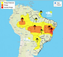 Inmet emite alerta de tempestade para Dourados