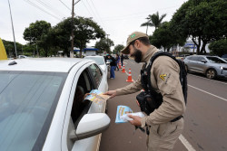 Ação leva blitz educativa à Marcelino Pires e reforça conscientização no trânsito
