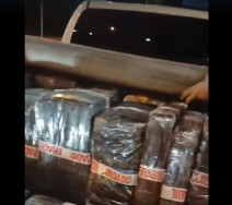 Hilux com placas aparentes de Ponta Porã transportava quase 1,6 tonelada de maconha