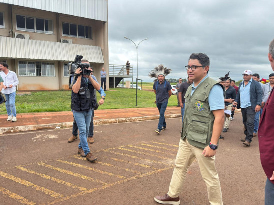 Durante agenda em Dourados, Eloy Terena anuncia ações contra agrotóxicos em áreas indígenas