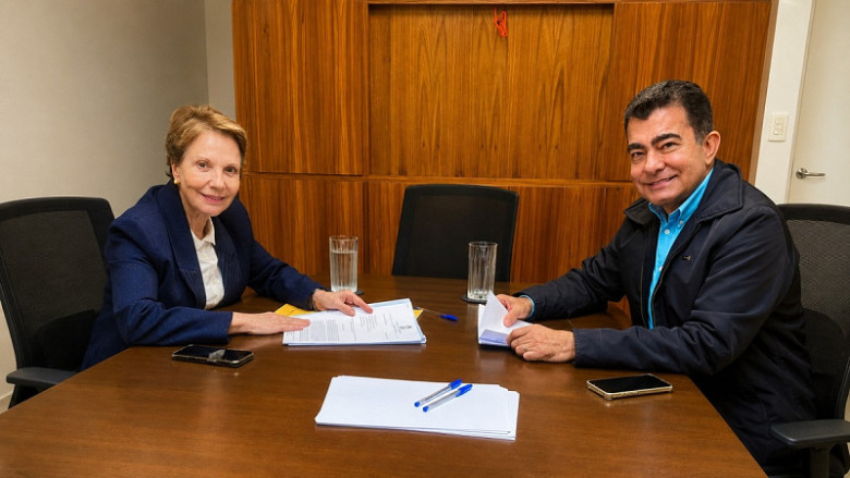 Marçal Filho se reúne com Tereza Cristina e pede obras de recapeamento e custeio da saúde