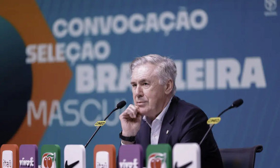 Com a presença de Neymar e surpresa no gol, Ancelotti convoca seleção para a Copa
