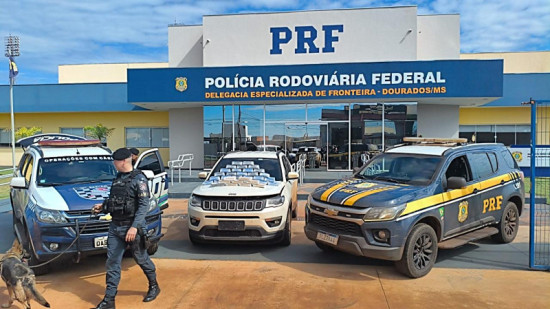 Taxista da fronteira é preso com 38 quilos de cocaína em Jeep Compass