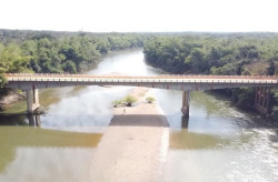Ponte da MS-345 será interditada neste sábado para obra no acesso a Bonito