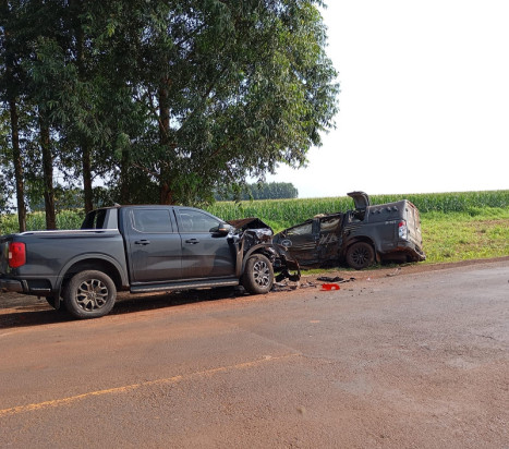Viatura capota após ser atingida por Ranger e 4 policiais do DOF ficam feridos na MS-379