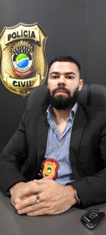 Demerval Neto, delegado que investiga o caso (Foto: Sidnei Bronka/Ligado Na Notícia)