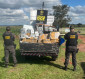 Polícia apreende carga de móveis com meia tonelada de drogas em Itahum
