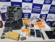 Menores são apreendidos "treinando" envio de drogas para a PED por meio de drone