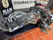 Homem que furtou motor de barco deixado na frente da casa do proprietário é preso