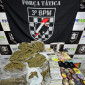 Jovem é preso com skunk, LSD e haxixe durante operação no Jardim São Pedro