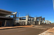 Moderno e funcional, novo receptivo do aeroporto ganha forma em Dourados