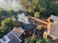 Veja o vídeo: casa é destruída por incêndio e morador morre carbonizado na Vila São Brás
