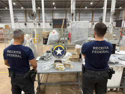 Receita Federal apreende quase R$ 2 milhões em mercadorias e veículos na fronteira