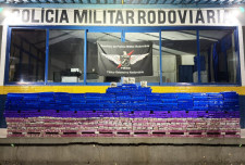 Polícia Rodoviária apreende carga de drogas avaliada em R$ 1,5 milhão na região de fronteira