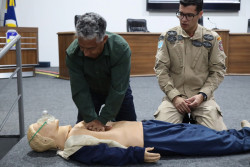 Servidores da Câmara recebem capacitação em primeiros socorros