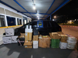 De óculos a canetas emagrecedoras, polícia apreende R$ 566 mil em mercadorias do Paraguai