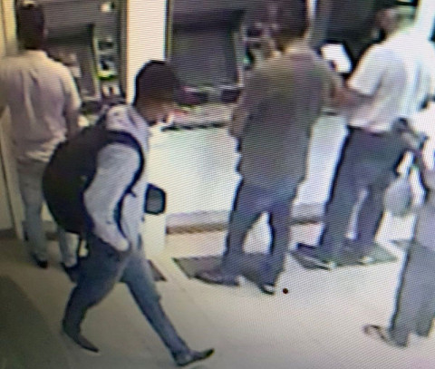 Câmeras de segurança registram momento do assalto a banco de Dourados (Imagem: Divulgação)