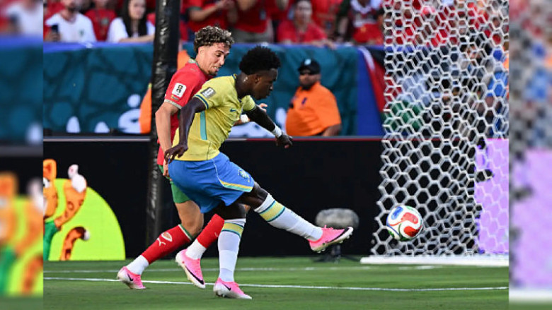 Com gol de Vini Jr, Seleção Brasileira empata com Marrocos em jogo de estreia