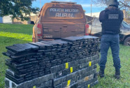 Motorista é preso com 334 quilos de maconha na fronteira com o Paraguai