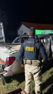 Caminhonete e o entorpecente foram encaminhados para a Delegacia de PC (Polícia Civil) de Caarapó; Foto: Divulgação/PRF