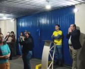 Veja o vídeo: solenidade termina em “climão” após vereadora pegar microfone para criticar prefeito