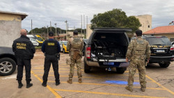Operação da PF prende envolvidos em contrabando na fronteira de MS com o Paraguai