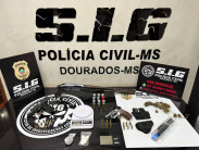 Polícia Civil prende 3 suspeitos ligados à disputa entre facções e apreende drogas, veículos e armas