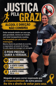 Atleta é atropelada na Avenida Dom Redovino e colegas denunciam que motorista estava bêbado