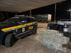 Homem é preso levando carga de cocaína e haxixe de Corumbá para São Paulo