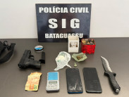 Investigação sobre tentativa de homicídio fecha "boca de fumo"