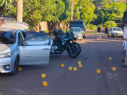 Homem é morto por policiais militares ao ser abordado no Jardim Canaã III; PM diz que ele sacou arma